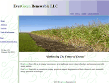 Tablet Screenshot of evergreenrenewable.com